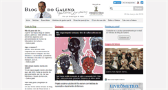 Desktop Screenshot of blogdogaleno.com.br